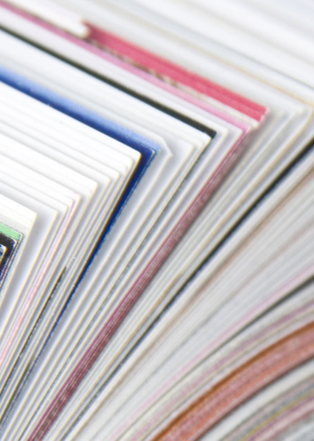 Ream of printed paper