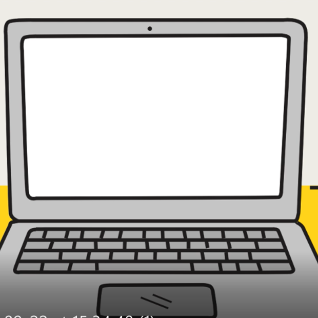 Illustration of a laptop